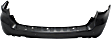 Rear Primed Bumper Cover, For Models without Blind Spot Sensor, with Parking Aid Sensor