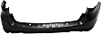 Rear Primed Bumper Cover, For Models without Parking Aid Sensor