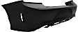 Rear Primed Bumper Cover, For Models Without Blind Spot Sensor and Park Assist System, CAPA Certified