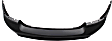Rear Primed Bumper Cover, For Models Without Blind Spot Sensor and Park Assist System, CAPA Certified