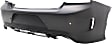Rear Primed Bumper Cover, For Models With Park Assist System