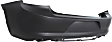Rear Primed Bumper Cover, For Models Without Blind Spot Sensor and Park Assist System, CAPA Certified