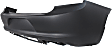 Rear Primed Bumper Cover, For Models Without Blind Spot Sensor and Park Assist System, CAPA Certified