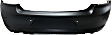 Rear Primed Bumper Cover, For Models With Park Assist System