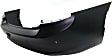 Rear Primed Bumper Cover, For Models With Park Assist System