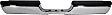 Step Bumper, Chrome Face Bar and Pads Without mounting bracket(s)
