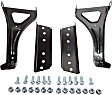Step Bumper, Chrome Face Bar and Pads Without mounting bracket(s)