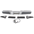 1999 Dodge Dakota - Step Bumper, Chrome, Face Bar and Pads, With mounting bracket(s)
