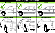 1999 Dodge Dakota - Step Bumper, Chrome, Face Bar and Pads, With mounting bracket(s)