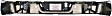 2023 Ram 1500 Classic Express - Step Bumper, For Models With Single Exhaust, Type 2, Chrome, Face Bar and Pads, Without mounting bracket(s)