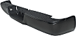 2017 Ram 1500 Tradesman 6 Cyl 3.6L - Step Bumper, For Models Without Parking Aid Sensor, With Single Exhaust, Powdercoated Black, Face Bar and Pads, Without mounting bracket(s)