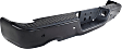 Step Bumper, Powdercoated Black Face Bar and Pads With mounting bracket(s)