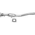 2009 Jeep Compass - Center Catalytic Converter, 4 Cyl 2.0L, Federal EPA Standard, 46-State Legal (Cannot ship to CA, CO, NY or ME), FWD, Undercar, Direct Replacement Series