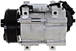 2006 Dodge Ram 2500 - A/C Compressor, With Clutch, 8-Groove Pulley, 6 Cyl 5.9L