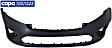 Front Primed Bumper Cover CAPA Certified