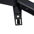 Front, Upper Primed Bumper Cover, Except XL/SVT Models, Without Parking Aid Sensor Holes, Without Fog Light Holes, Without Fender Molding Holes
