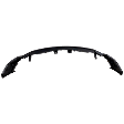 Front, Upper Primed Bumper Cover, Except XL/SVT Models, Without Parking Aid Sensor Holes, Without Fog Light Holes, Without Fender Molding Holes