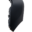 Front, Upper Primed Bumper Cover, Except XL/SVT Models, Without Parking Aid Sensor Holes, Without Fog Light Holes, Without Fender Molding Holes