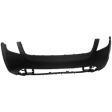Front Primed Bumper Cover, Without Marker Lamp Holes, CAPA Certified