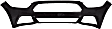 2016 Ford Mustang - Front Primed Bumper Cover, CAPA Certified