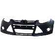 2012 Ford Focus - Front Primed Bumper Cover, CAPA Certified