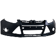 2012 Ford Focus - Front Primed Bumper Cover, CAPA Certified