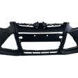 2012 Ford Focus - Front Primed Bumper Cover, CAPA Certified