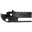 Front, Lower Bumper Cover, Textured, With Fog Light Holes, CAPA CERTIFIED