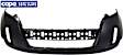 Front, Upper Primed Bumper Cover CAPA Certified