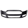 Front Primed Bumper Cover, For Models without Active Park Assist System and Tow Hook Hole, CAPA Certified