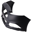 Front Primed Bumper Cover, For Models without Active Park Assist System and Tow Hook Hole, CAPA Certified