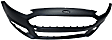 Front Primed Bumper Cover, For Models with Tow Hook Hole and without Active Park Assist System