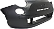 Front Primed Bumper Cover, With Fog Light Holes, Without Bumper Applique Holes, Pop Model
