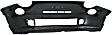 Front Primed Bumper Cover, With Fog Light Holes, Without Bumper Applique Holes, Pop Model