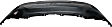 Front Primed Bumper Cover, With Fog Light Holes, Without Bumper Applique Holes, Pop Model, CAPA Certified
