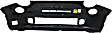 Front Primed Bumper Cover, With Fog Light Holes, Without Bumper Applique Holes, Pop Model, CAPA Certified