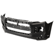 Front Primed Bumper Cover, For Models With Chrome Trim Package