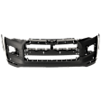 Front Primed Bumper Cover, For Models With Chrome Trim Package