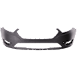 2014 Ford Taurus - Front Primed Bumper Cover, For Model Without Active Park Assist System, CAPA Certified
