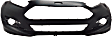 2015 Ford Fiesta - Front Primed Bumper Cover, Hatchback, For Models With Body Kit, CAPA Certified