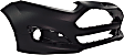 2015 Ford Fiesta - Front Primed Bumper Cover, Hatchback, For Models With Body Kit, CAPA Certified