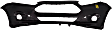 2015 Ford Fiesta - Front Primed Bumper Cover, Hatchback, For Models With Body Kit, CAPA Certified