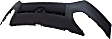 Front, Upper Primed Bumper Cover