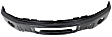 Front Bumper, Powdercoated Black, Without Mounting Brackets