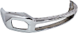 Front Bumper, Chrome, Without Mounting Brackets