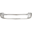 Front Bumper, Chrome, With Bumper End Holes, Without Mounting Brackets