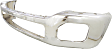 Front Bumper, Chrome, With Bumper End Holes, Without Mounting Brackets