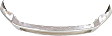 Front Bumper, Chrome, With Bumper End Holes, Without Mounting Brackets