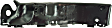 Front, Driver Side Bumper Retainer