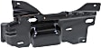 Front, Passenger Side Bumper Bracket, Bumper Mounting Plate